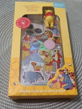 Disney Winnie the Pooh iPhone 15 Pro Max Phone Case in Yellow